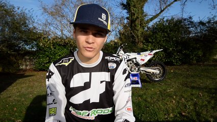 Hugo Manzato participera aux championnat de moto cross