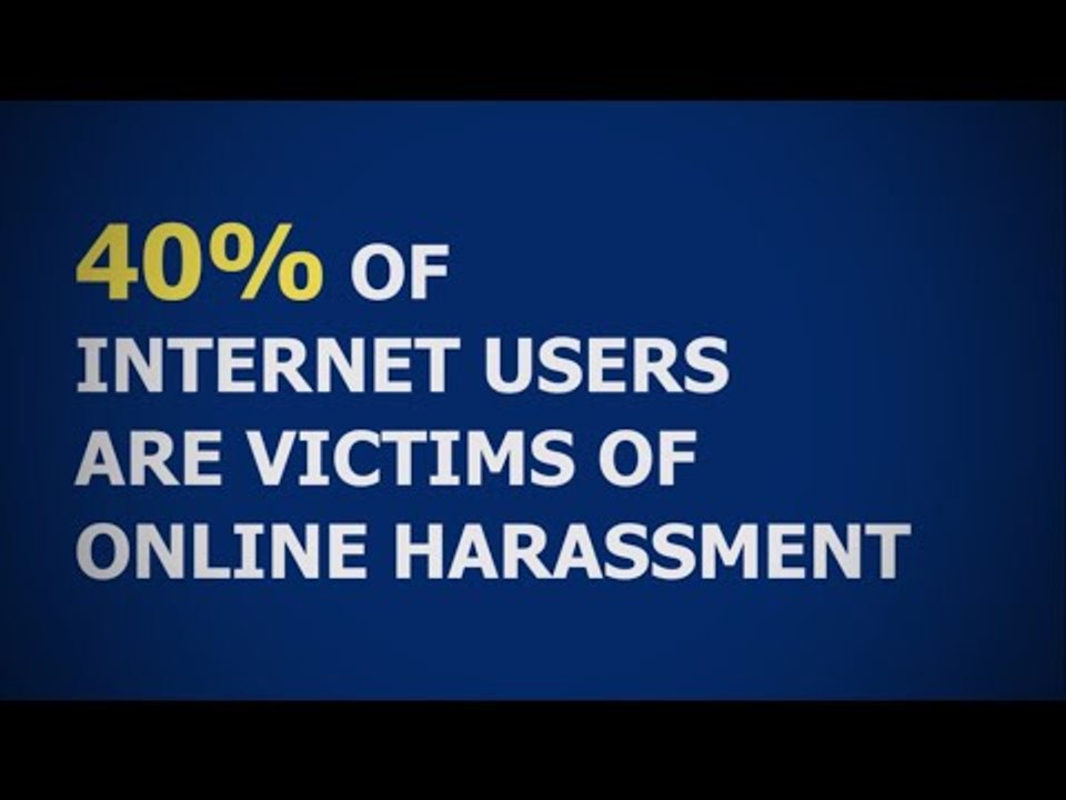 40% of internet users are victims of online harassment