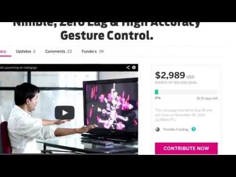 A gesture-control device called Nimble