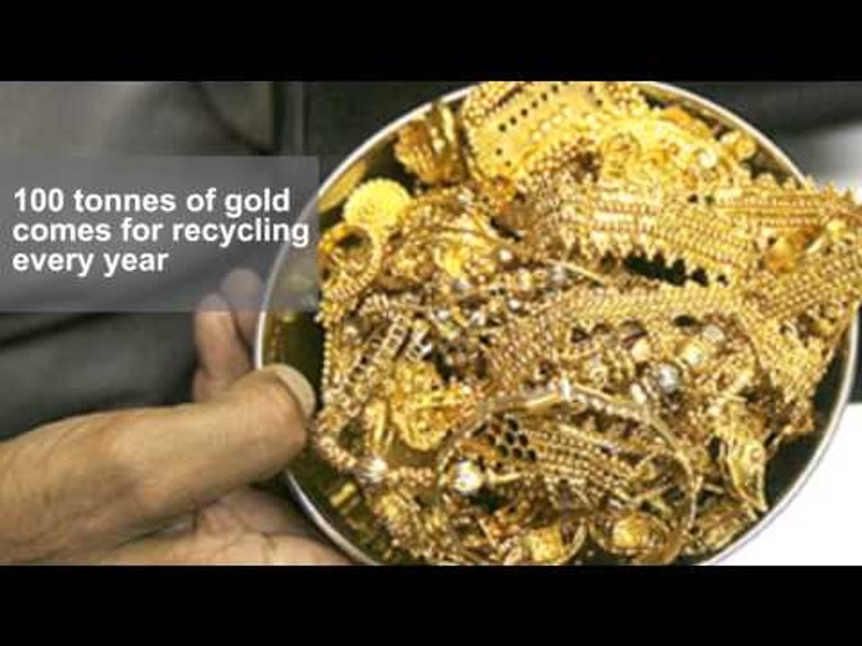 Large firms are jumping into the business of recycling gold