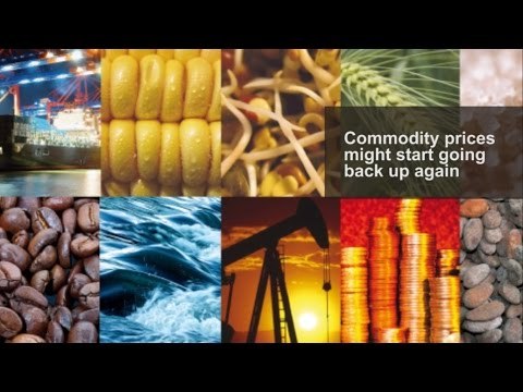 Commodity super cycle coming down due to a fall in prices