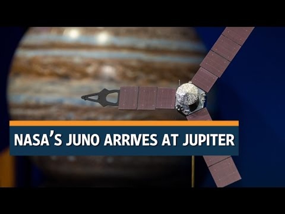 Nasa’s Juno arrives at Jupiter