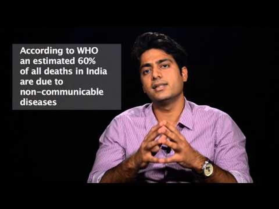 India lose $4.68 trillion between 2012 and 2030 due to non-communicable diseases.