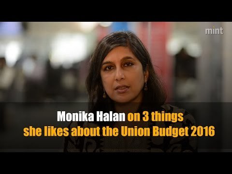 Monika Halan on 3 things she likes about the Union Budget 2016
