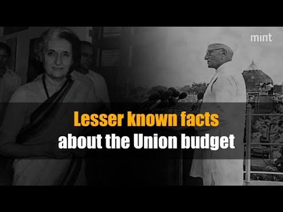 Lesser known facts about the Union budget
