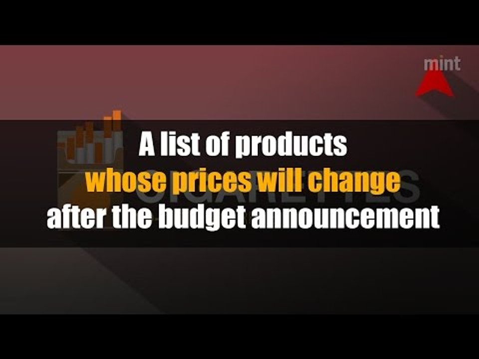 Budget 2016: Cars, cigarettes, mobile phones get costlier