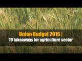 Union Budget 2016 | 10 key takeaways for agriculture sector