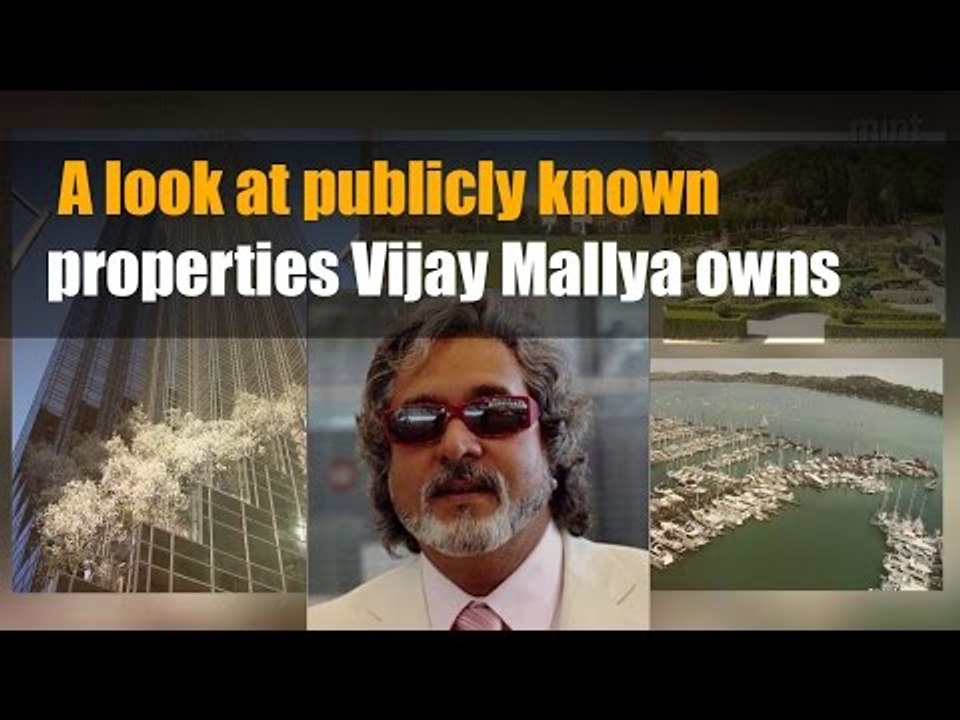 A look at publicly known properties Vijay Mallya owns