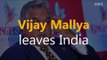 Vijay Mallya leaves for foreign climes