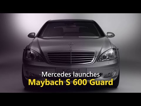 Mercedes launches Maybach S 600 Guard at Rs10.5 crore