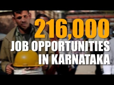 Karnataka has the most job opportunities in India