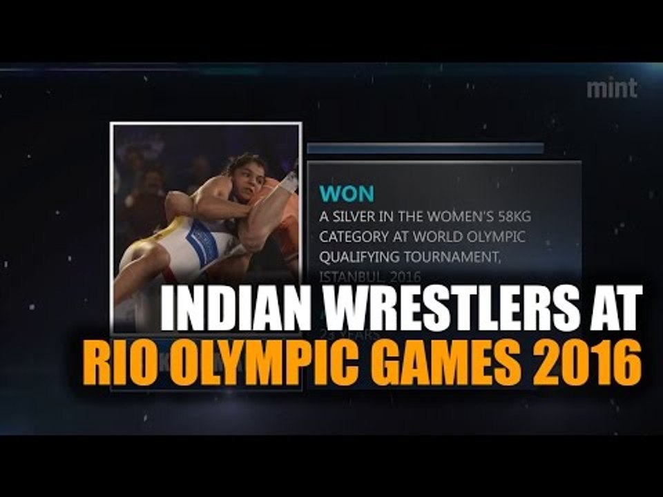 Indian wrestlers at Rio Olympic Games 2016