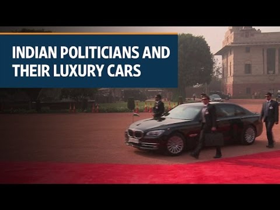 Indian politicians and their luxury cars