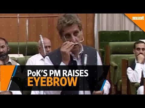 PM of PoK raises eyebrows on both side of the border