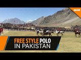 Tourists and locals gather for Shandur Polo festival on the highest polo ground of the world
