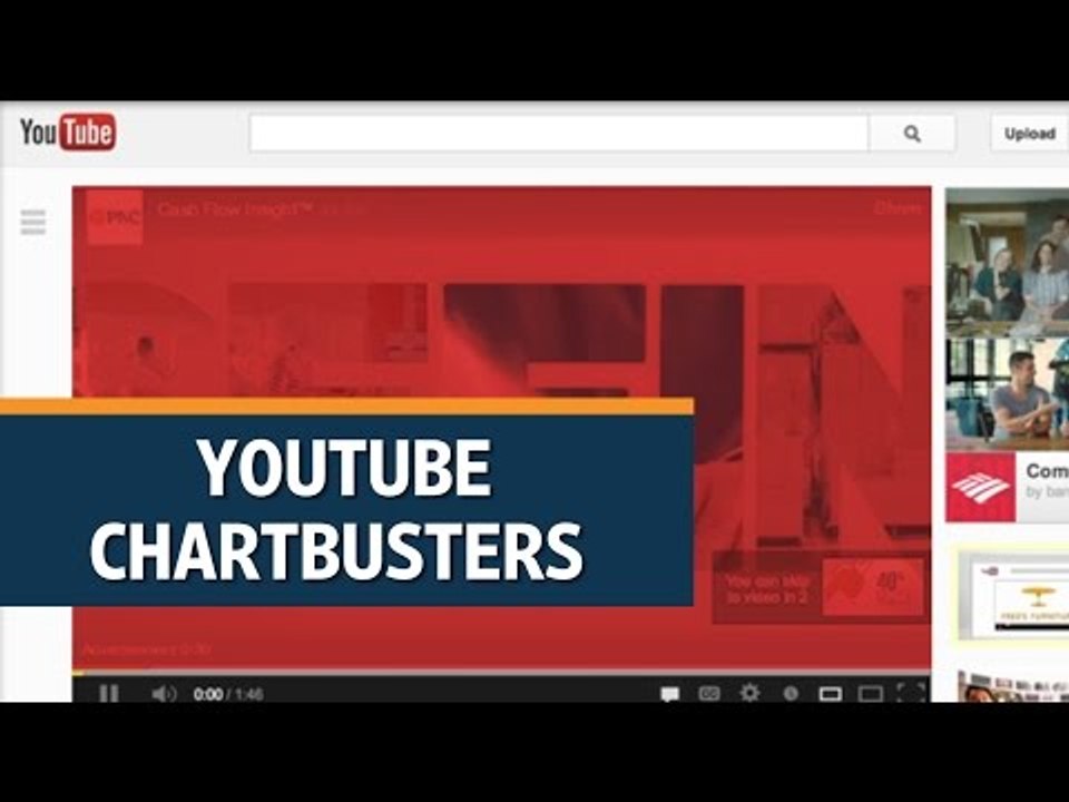 YouTube chartbusters