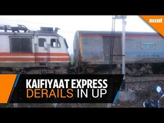 Kaifiyaat Express derails in Auraiya