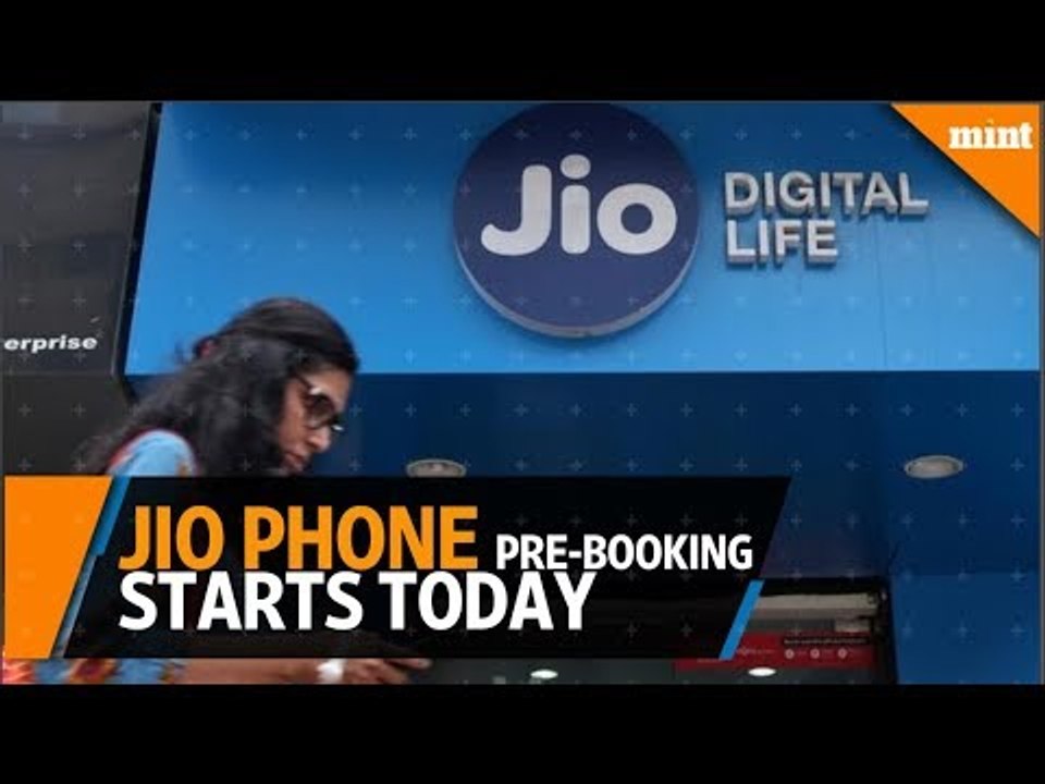 Pre-booking of Reliance Jio Phone starts today for Rs 500