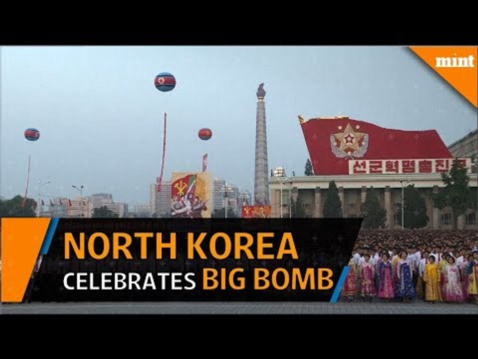 North Korea celebrates nuclear test