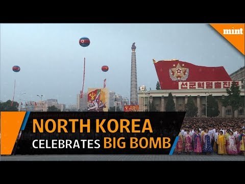 North Korea celebrates nuclear test