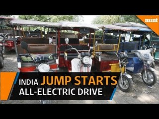 Rickshaws to jump start India's all-electric drive
