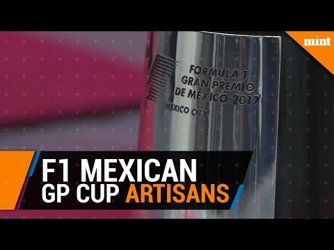 Formula 1 Mexico Trophy artisans