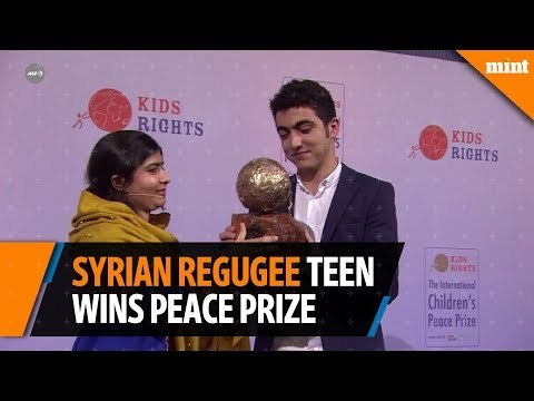 Syrian teen pleads for 'a chance' at kids peace prize