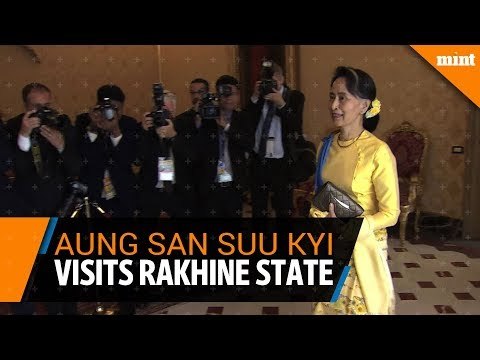 Suu Kyi makes first visit to crisis-hit Rakhine