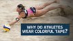 Rio Olympics: Why do athletes wear colorful tape?