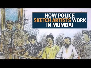 How do police sketch artists work in Mumbai?