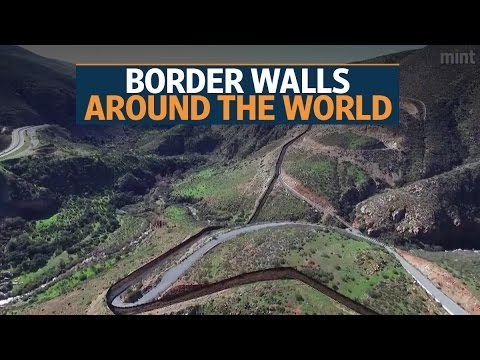 Keep out! Border walls around the world