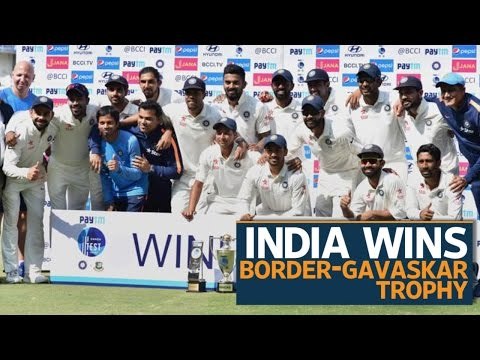 India beat Australia to reclaim Border-Gavaskar trophy