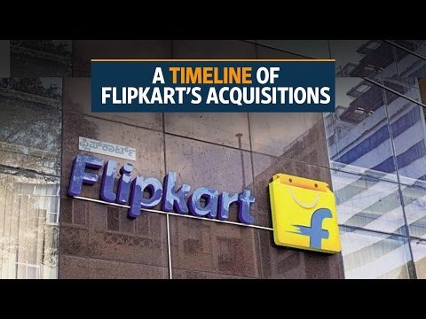 Timeline of Flipkart's acquisitions