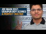 JEE Main 2017 results: Udaipur boy Kalpit Veerval scores a perfect 100%