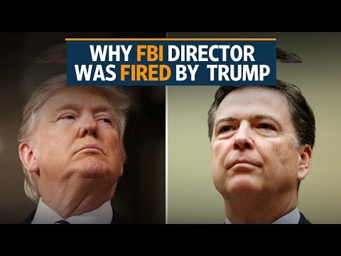 “You're fired” – Trump to James Comey