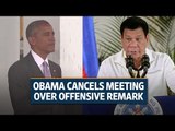 Obama cancels meeting with Philippines President Duterte over offensive remark