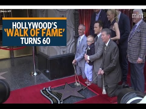 Hollywood's Walk of Fame turns 60