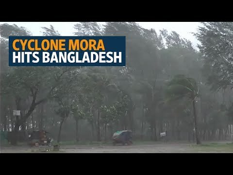 Cyclone Mora brings destruction to Myanmar refugee camps in Bangladesh
