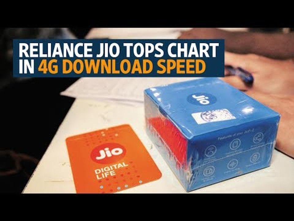 Reliance Jio tops chart in 4G download speed in April: Trai report