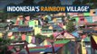 Indonesia’s rainbow village’ becomes an Internet sensation