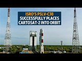 Isro’s PSLV-C38 successfully places Cartosat-2, 30 other satellites into orbit