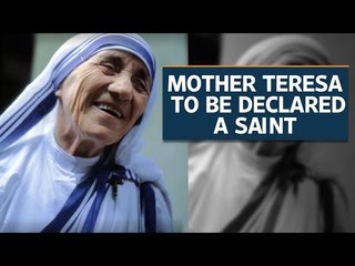 Mother Teresa to be canonized on Sunday