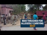 Man thrashed by mob for allegedly carrying beef