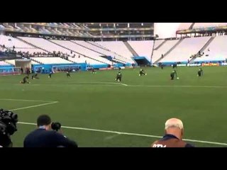 Team Brazil in action