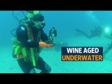 Wine makers are ageing wine underwater