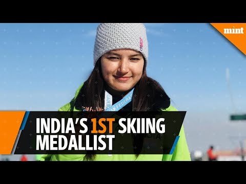 India's first international skiing medallist - Aanchal Thakur