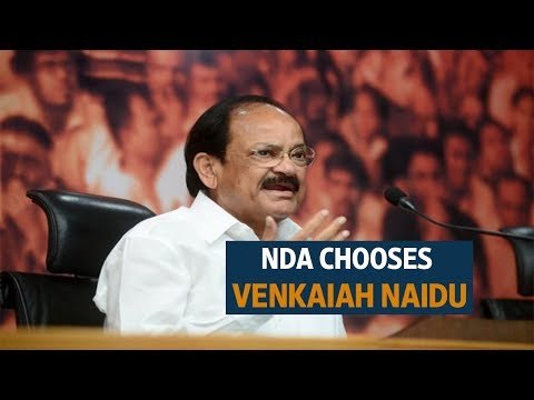 It’s Venkaiah Naidu vs Gopalkrishna Gandhi in Vice Presidential election