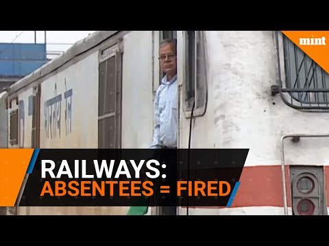 Indian railways will fire absentees