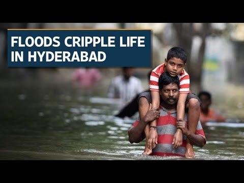 Heavy rains lash Hyderabad and its suburbs
