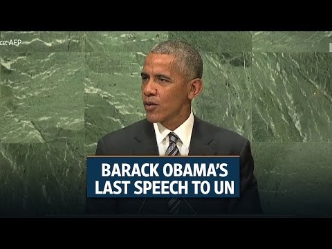 Barack Obama’s final addresses to UN General Assembly as US President